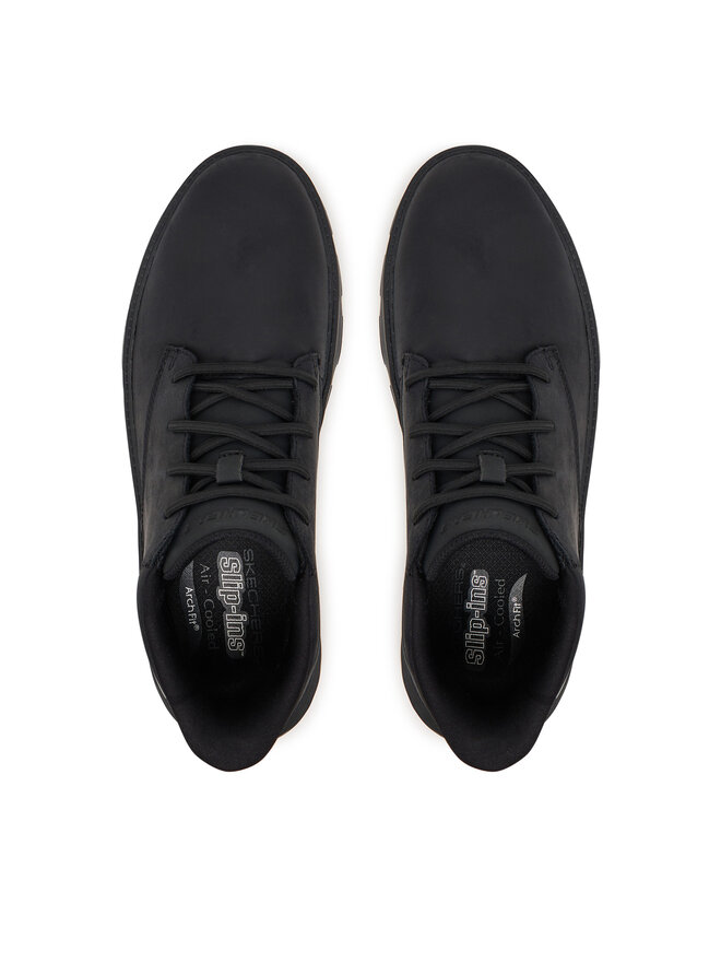 Skechers Schnürschuhe Skechers Arch Fit Garza 205514 BBK Schwarz