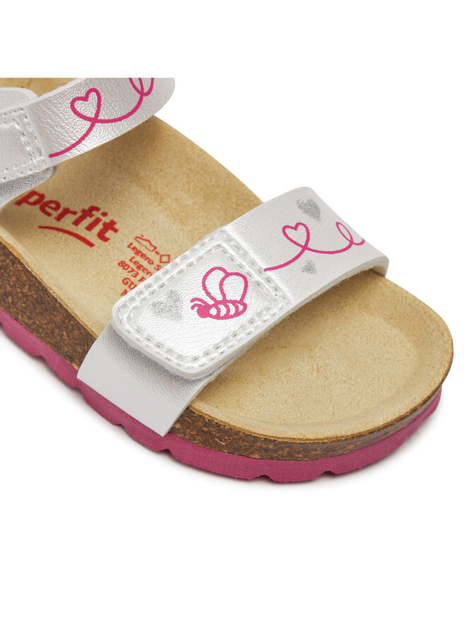Superfit Sandály Superfit 1-000123-1010 M Bílá