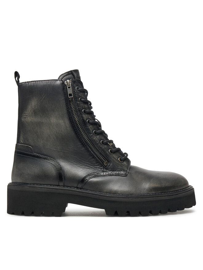 Pepe Jeans Schnürstiefeletten Pepe Jeans Durham Rub PMS50253 Schwarz