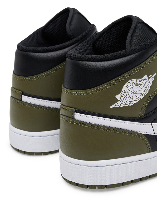Nike Sneakersy Nike Jordan 1 Mid DQ8426 103 Zielony