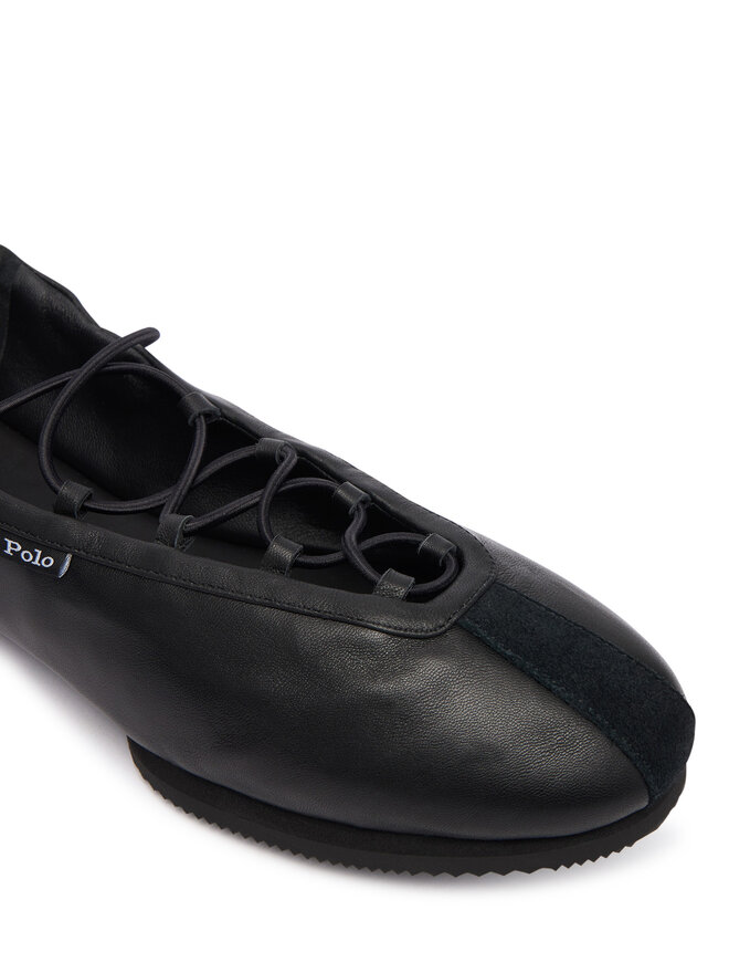 Polo Ralph Lauren Ballerinas Polo Ralph Lauren Blrna Lce Up 804P08221001 Schwarz