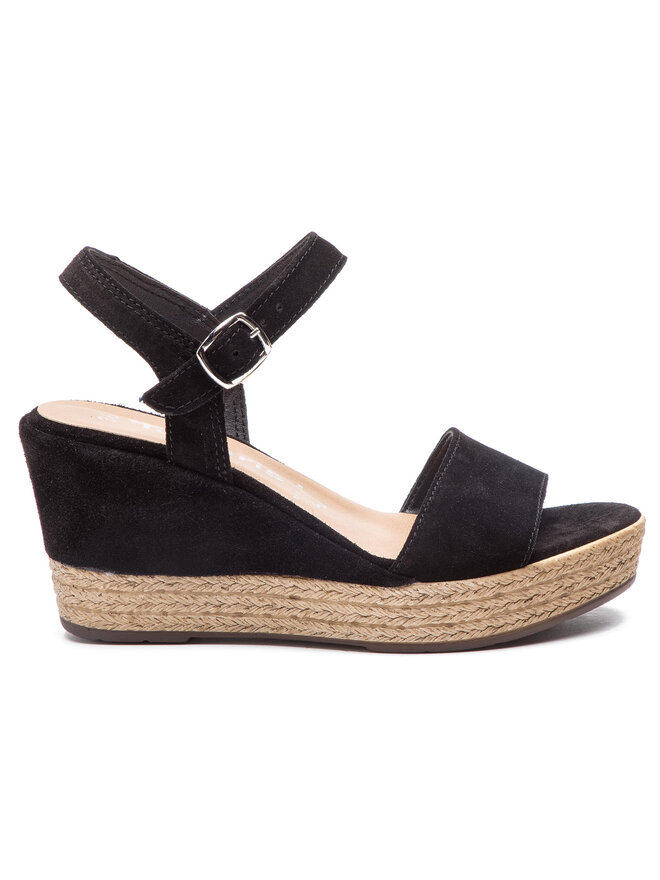 Espadryle Tamaris 1-28062-22 Czarny | eobuwie.com.pl