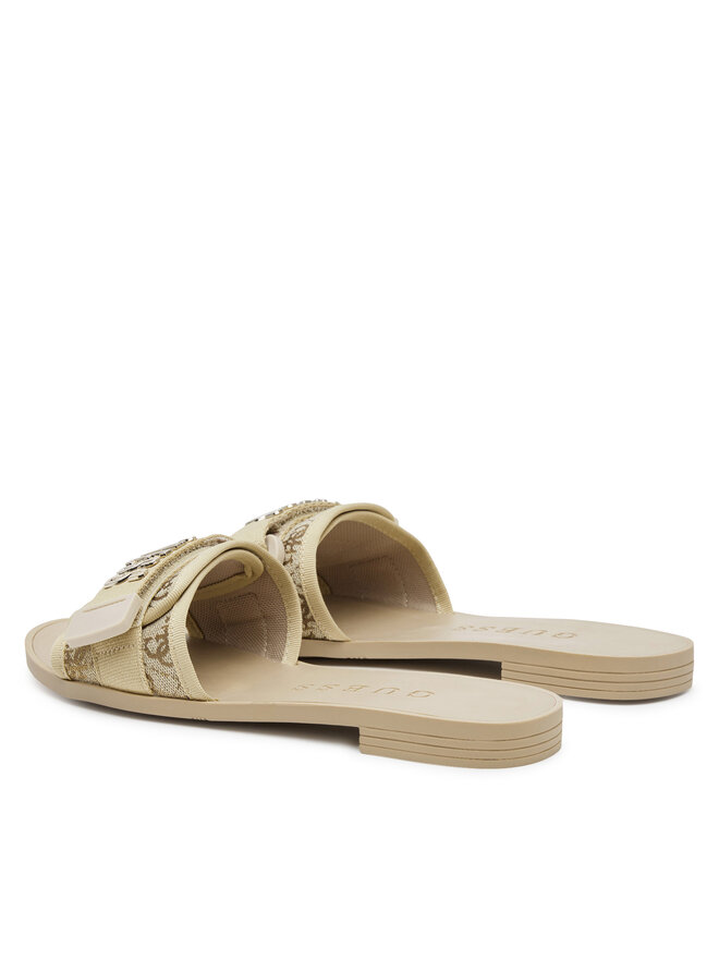 Guess Pantoletten Guess FLJELY LEL19 Goldfarben