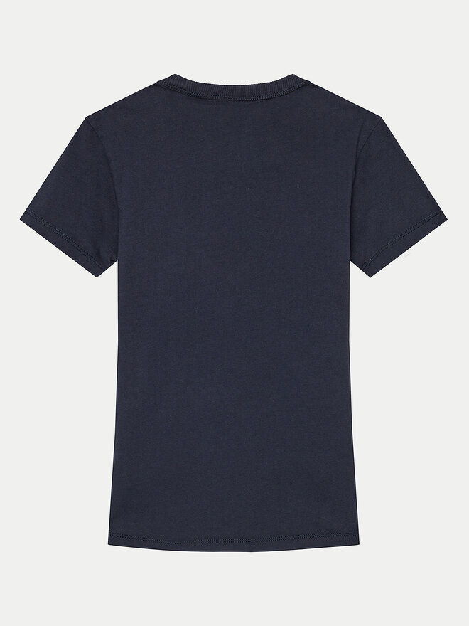 Napapijri Napapijri T-Shirt Chamois NP0A4HYL D Dunkelblau Regular Fit