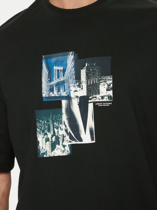 Armani Exchange Armani Exchange T-Shirt XM000269 AF12112 UB001 Schwarz Regular Fit