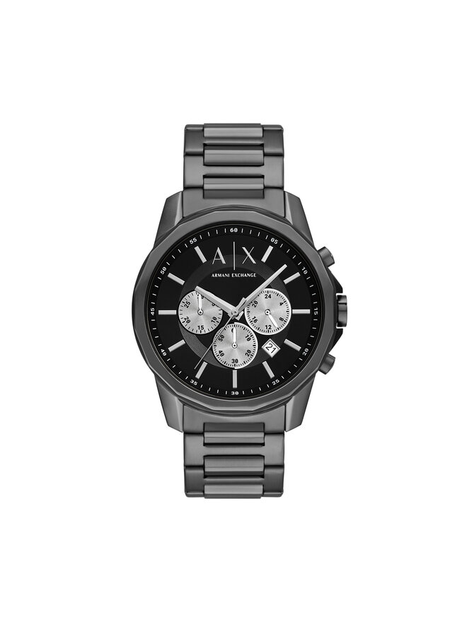 Armani Exchange Zegarek Armani Exchange Banks AX1765 Szary