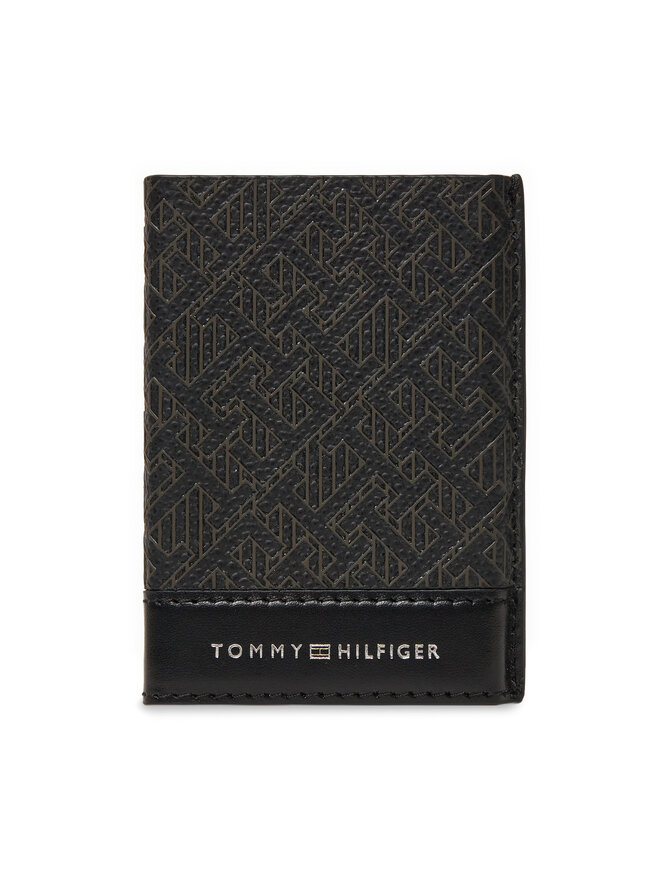 Tommy Hilfiger Bankkártya tartó Tommy Hilfiger Monogram AM0AM12783 Fekete