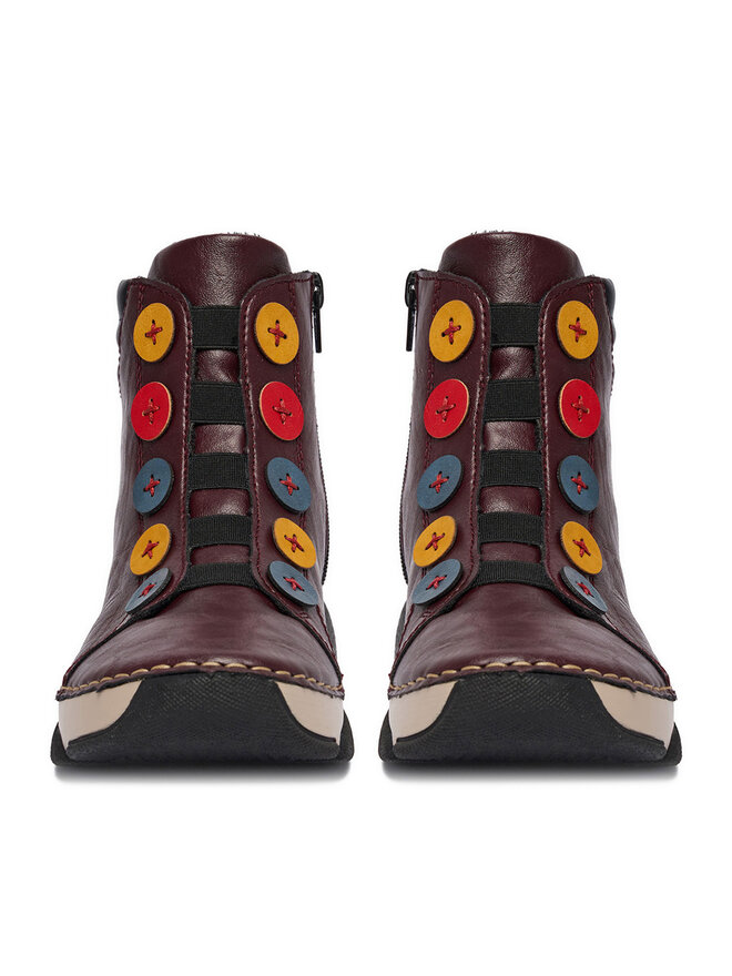 Rieker Stiefeletten Rieker CEO-45977-30 Dunkelrot