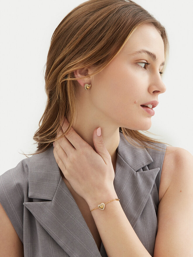 Guess Brățară Guess JUBB05 022JW Auriu