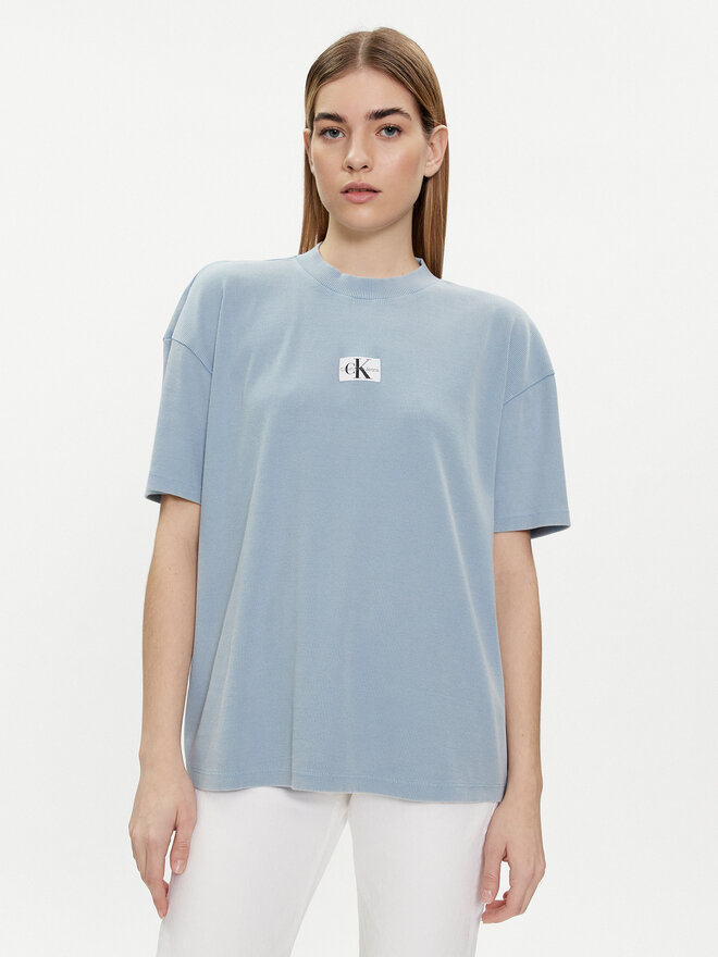 Calvin Klein Jeans Calvin Klein Jeans Camiseta J20J223278 Azul Relaxed Fit