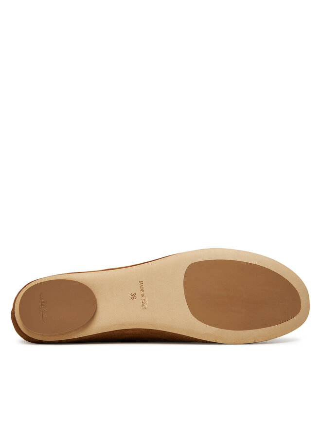 Weekend Max Mara Балетки Weekend Max Mara Todisuede 2525526074600 Коричневий