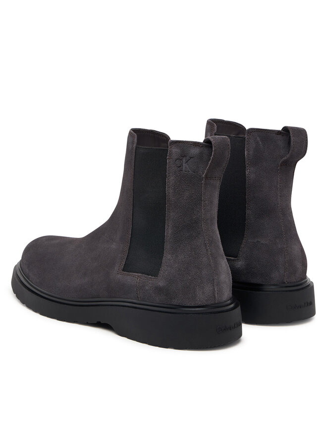 Calvin Klein Klassische Stiefeletten Calvin Klein Combat Ess Chelsea Boot Su YM0YM01372 Dunkelbraun