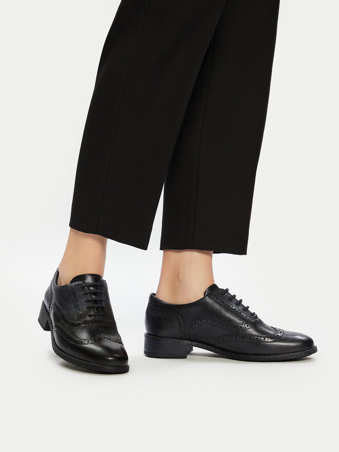 Clarks Oxfords Clarks Havisham Oak 26178709 Μαύρο