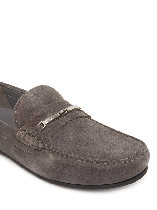 Calvin Klein Mokasinke Calvin Klein Driver W/ Ny Bit Sue HM0HM01759 Siva
