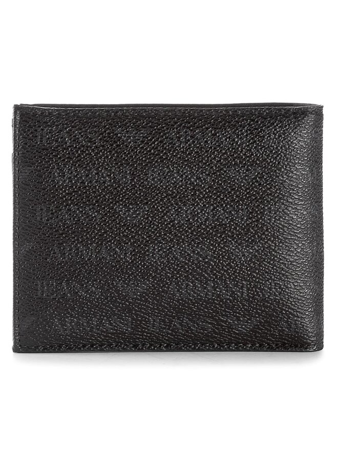 Armani Jeans Geldbörse und Schlüsselanhänger Set Armani Jeans 937502 CC996 00020 Schwarz