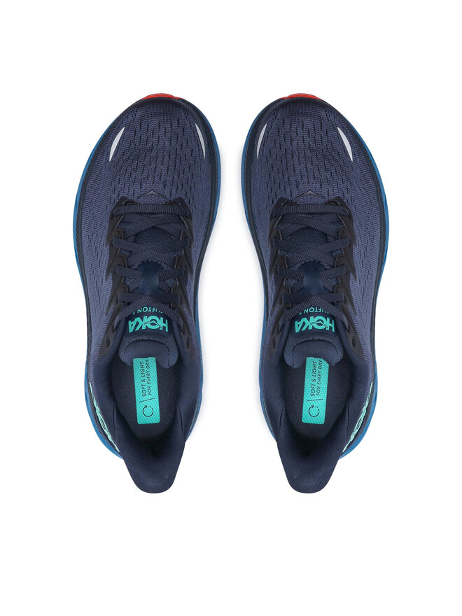 Hoka Παπούτσια για Τρέξιμο Hoka M Clifton 8 Wide 1121374 Σκούρο μπλε