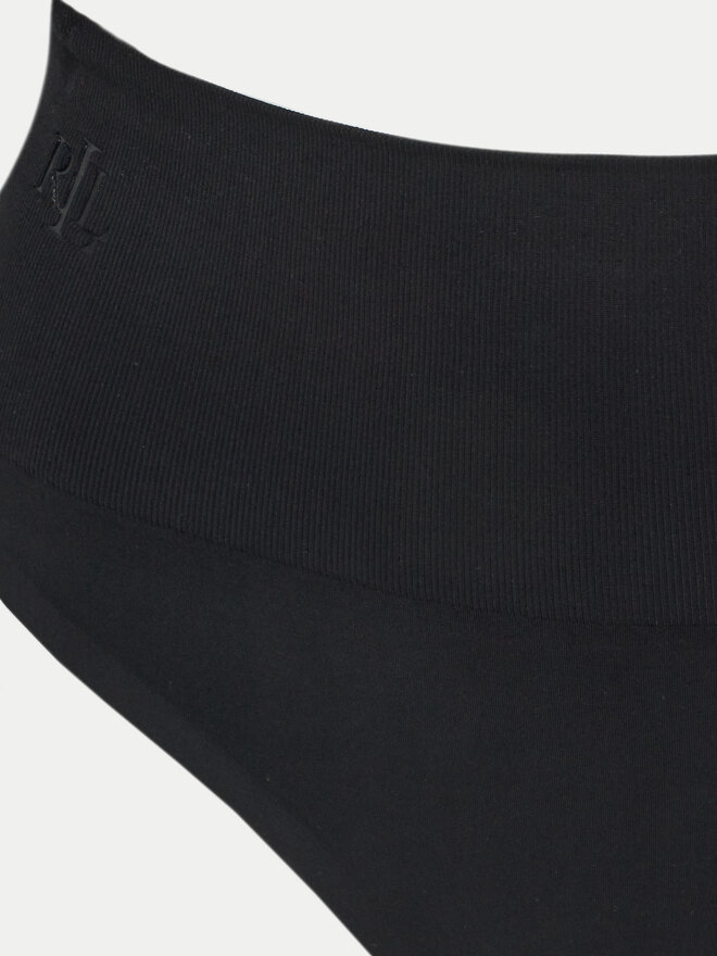 LAUREN RALPH LAUREN LAUREN RALPH LAUREN Klassischer Damenslip mit hoher Taille 4L0020 Schwarz