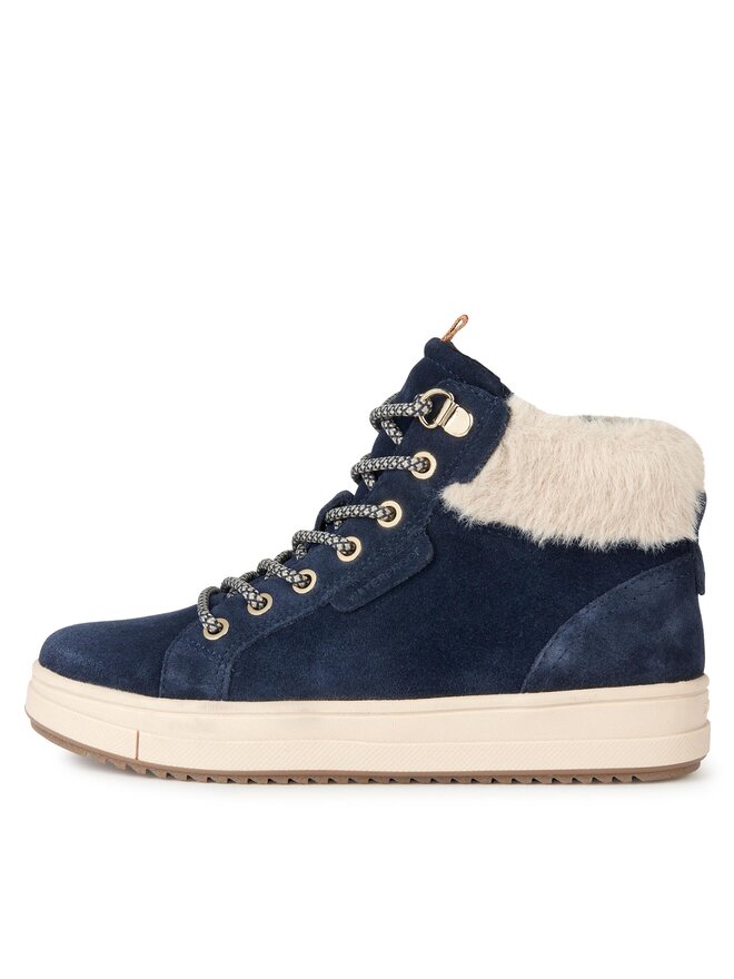 Geox Ghete Geox J Rebecca Girl Wpf J26CVA 00022 C4021 S Bleumarin