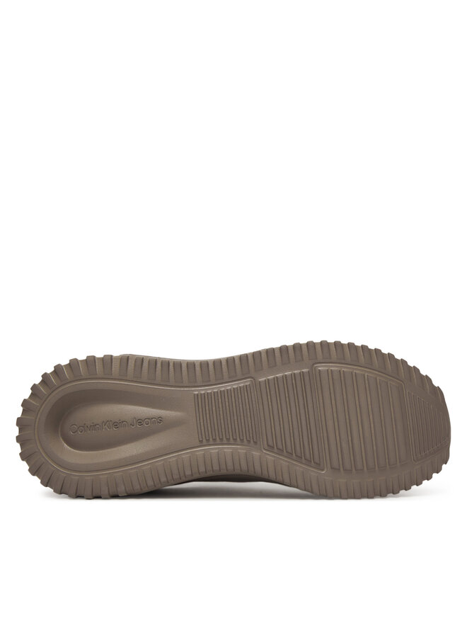 Calvin Klein Sneakers Calvin Klein Eva Runner Laceup Sock Mat Mix YM0YM01443 Braun