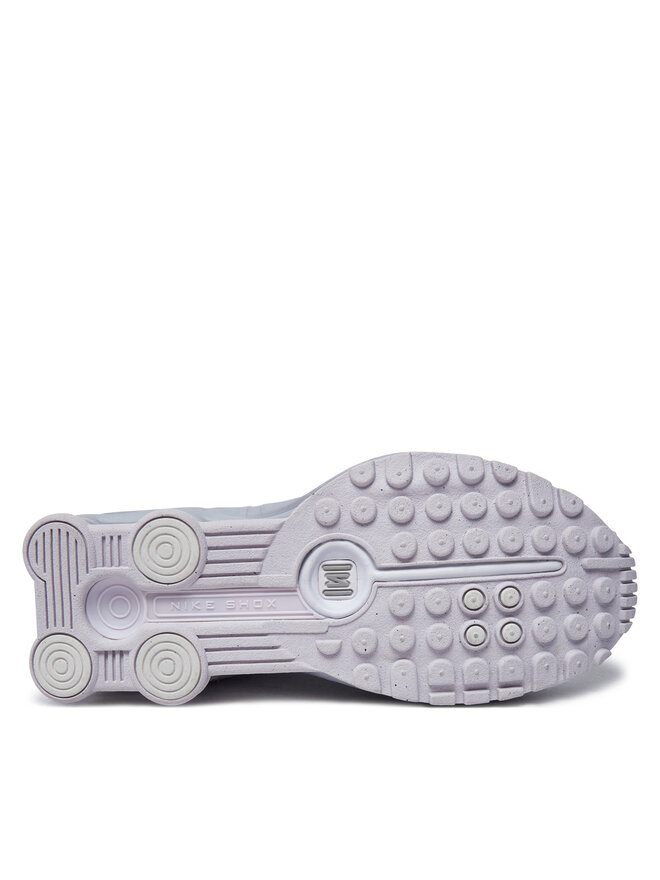 Nike Sneakersy Nike Shox R4 HF5076 100 Srebrny