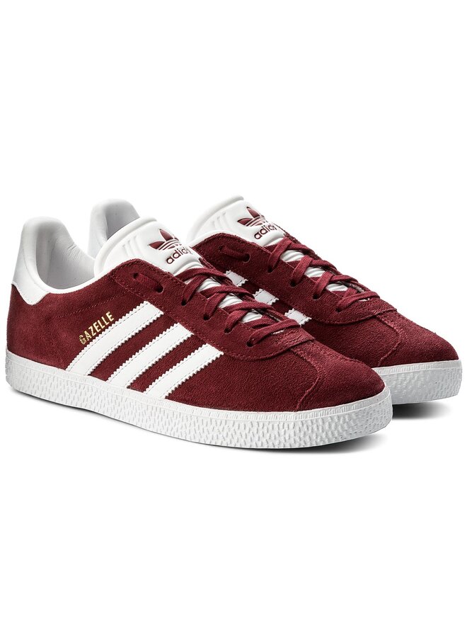 adidas Снікерcи adidas Gazelle J CQ2874 Бордовий