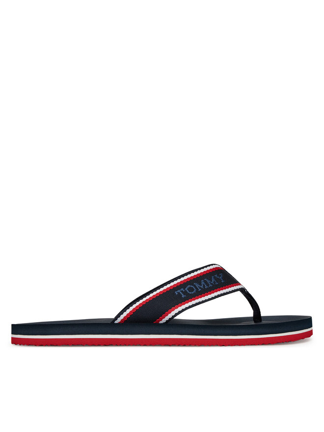 Tommy Hilfiger Infradito Tommy Hilfiger Comfort Hilfiger Beach Sandal FM0FM05510 Blu scuro