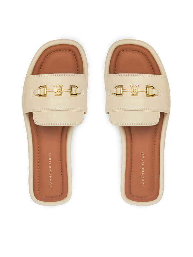 Tommy Hilfiger Pantoletten Tommy Hilfiger FW0FW08420 Beige