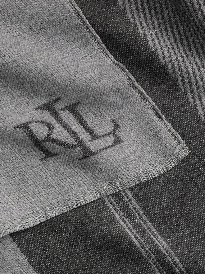 LAUREN RALPH LAUREN Schal LAUREN RALPH LAUREN 454P23540002 Dunkelgrau