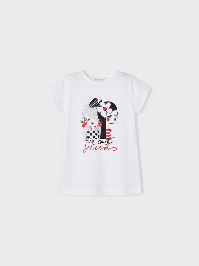 Mayoral Mayoral T-Shirt 3070 Λευκό