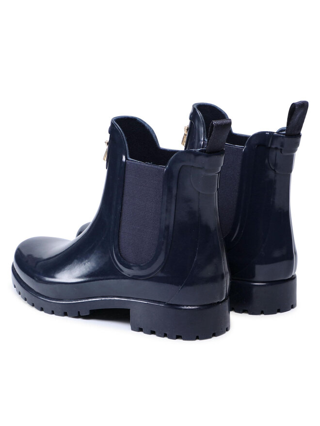 MICHAEL Michael Kors Gummistiefel MICHAEL Michael Kors Sidney Rainbootie 40F1SDFE5Q Dunkelblau