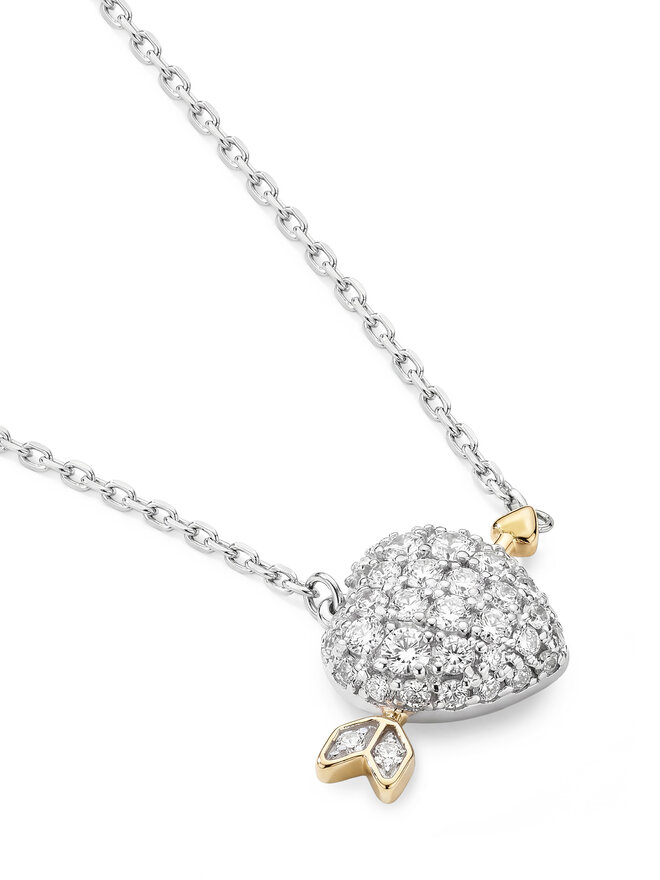 Swarovski Намисто Swarovski Idyllia 5737291 Срібний