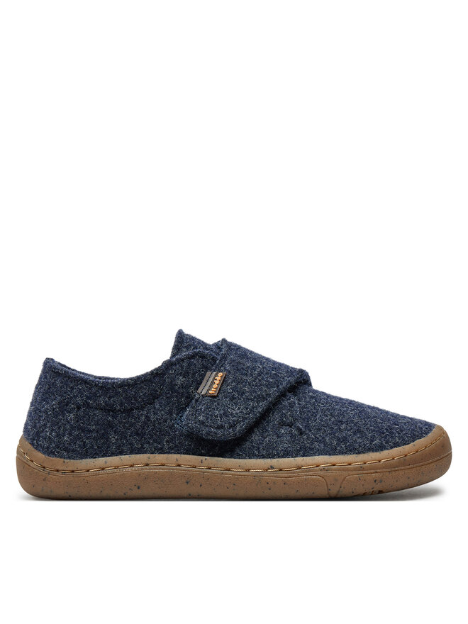 Froddo Papuče Froddo Barefoot Wooly Slippers G1700341 S Modrá
