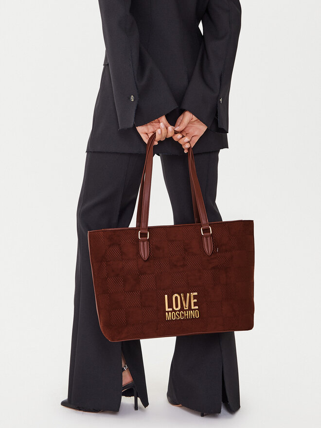 LOVE MOSCHINO Handtasche LOVE MOSCHINO JC4123PP0NKB120A Braun