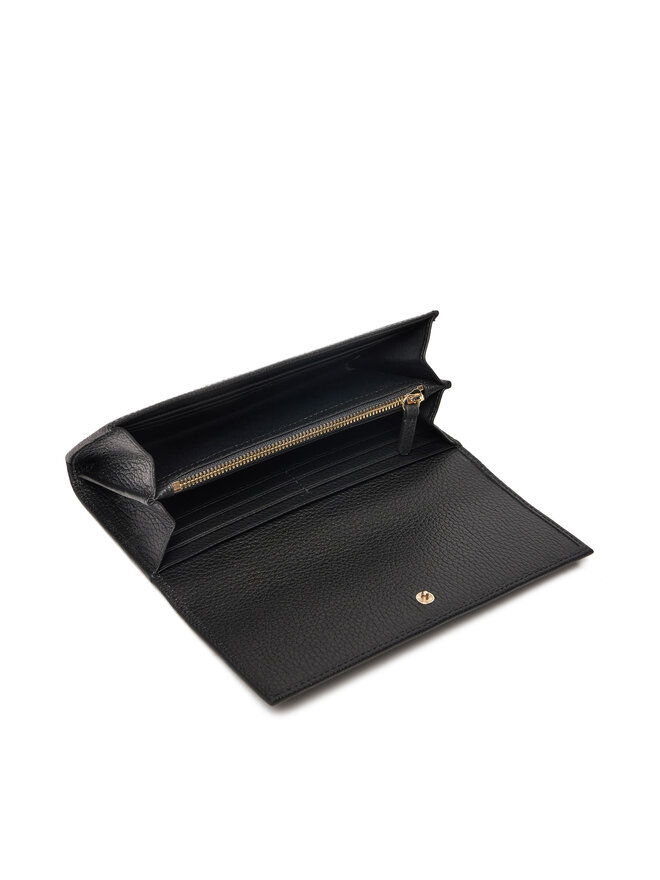 Coccinelle Голям дамски портфейл Coccinelle E2 MW5 11 03 01 Черен