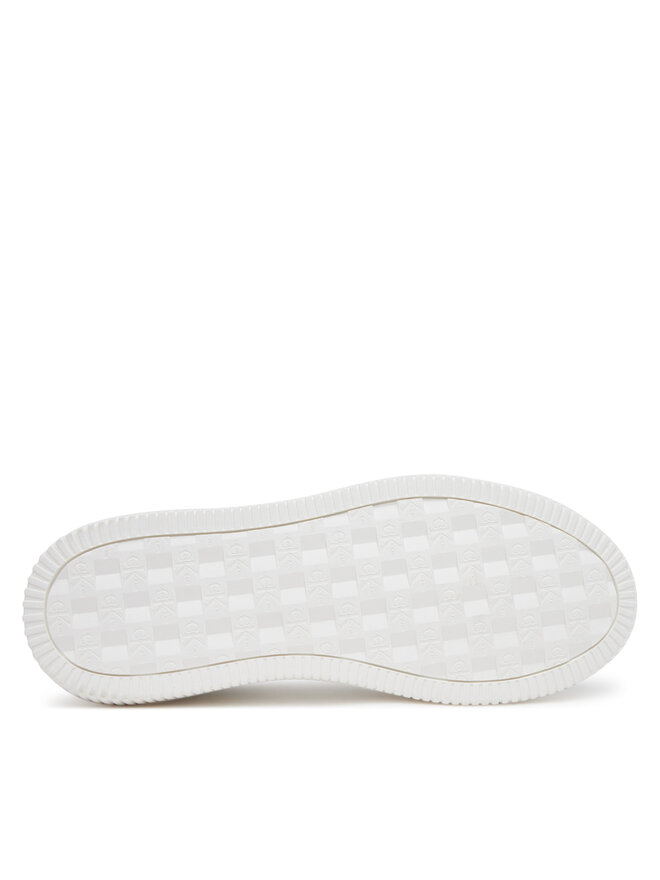 Calvin Klein Jeans Sportcipők Calvin Klein Jeans Chunky Cupsole Ru Patch Lth Wn YW0YW01846 Fehér