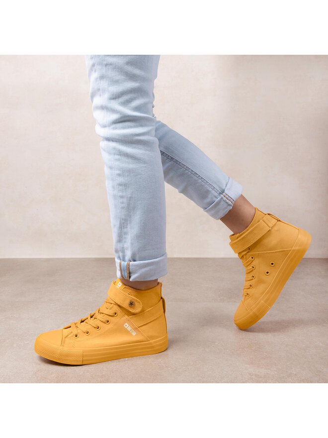 Big Star Shoes Кецове Big Star Shoes FF274581 Жълт