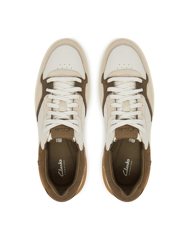 Clarks Снікерcи Clarks Courtlite2 Lo 26181287 Бежевий
