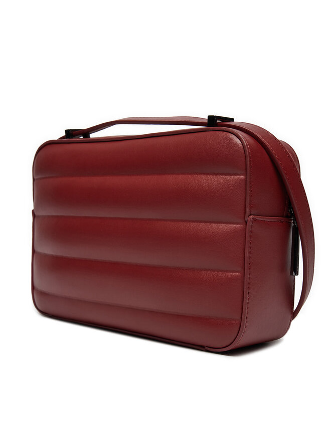 Calvin Klein Torebka Calvin Klein Line Quilt Camera Bag K60K612114 Bordowy