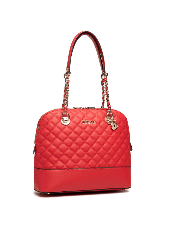 Guess Ročna torba Guess Illy HWVG79 70090 Rdeča