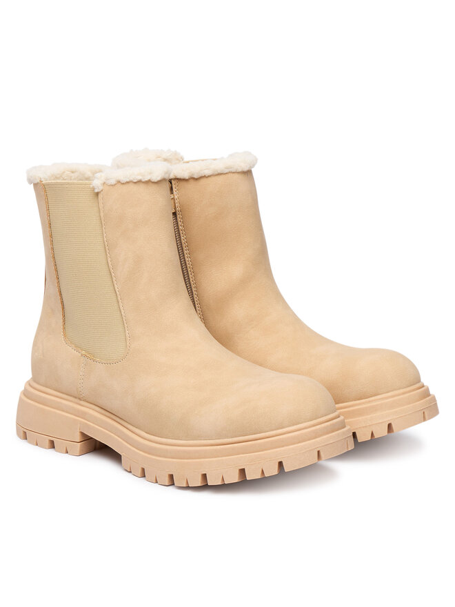 Calvin Klein Μποτάκια Calvin Klein V3A5-83126-0315500 D Μπεζ