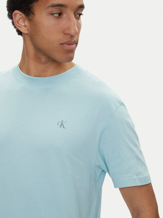 Calvin Klein Jeans Calvin Klein Jeans T-shirt Painted J30J327523 Svijetloplava Regular Fit