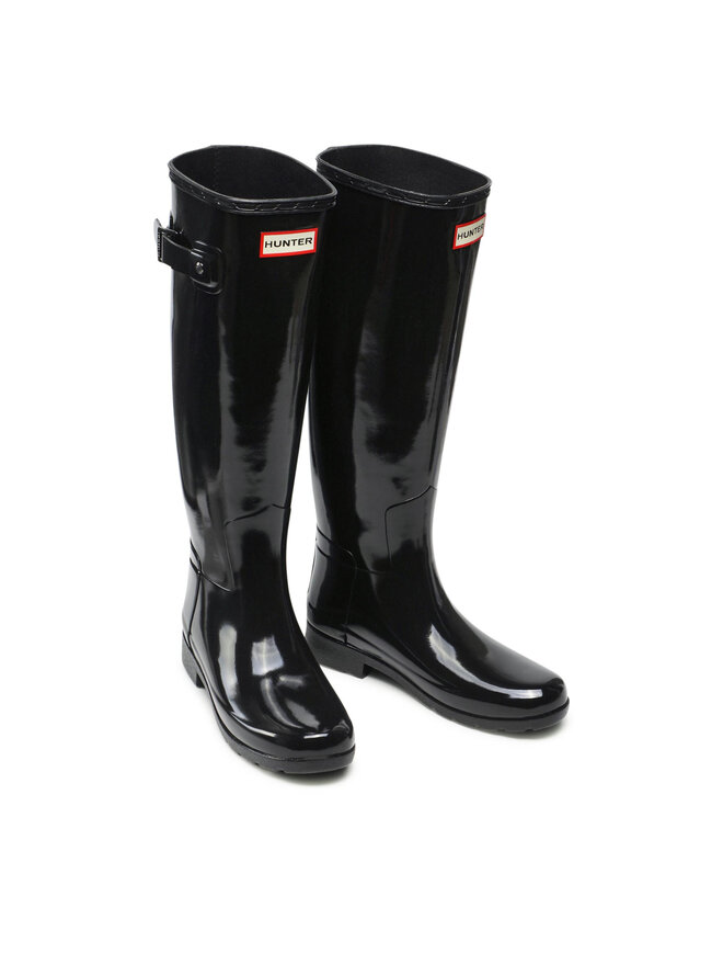 Hunter Гумени ботуши Hunter W Org Refined Gloss WFT2200RGL Черен