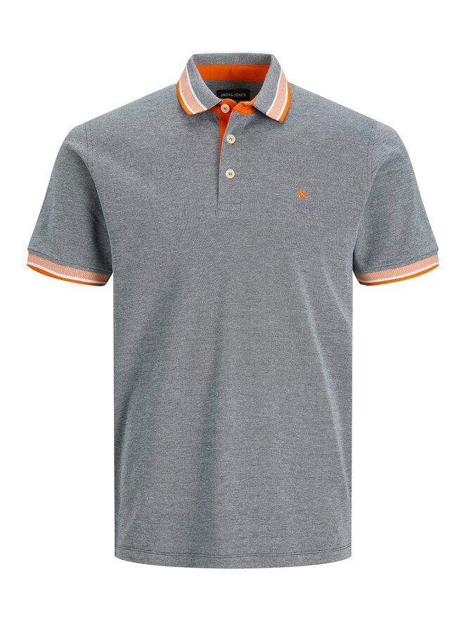 Jack&Jones Jack&Jones Poloshirt Paulos 12136668 Grau Slim Fit