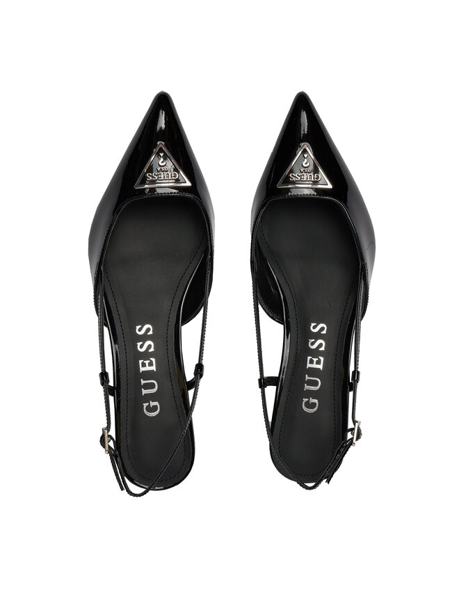 Guess Sandały Guess Jesson FLPJES PAT05 Czarny