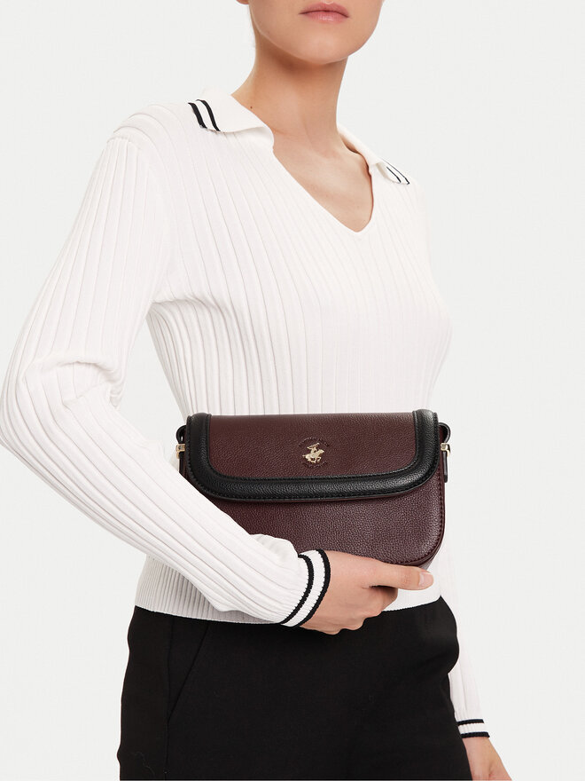 Beverly Hills Polo Club Handtasche Beverly Hills Polo Club C-BHPC-L-005-08 Dunkelrot