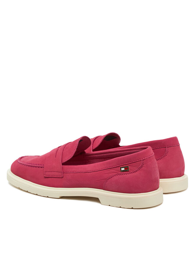 Tommy Hilfiger Loaferek Tommy Hilfiger FW0FW08679 Rózsaszín