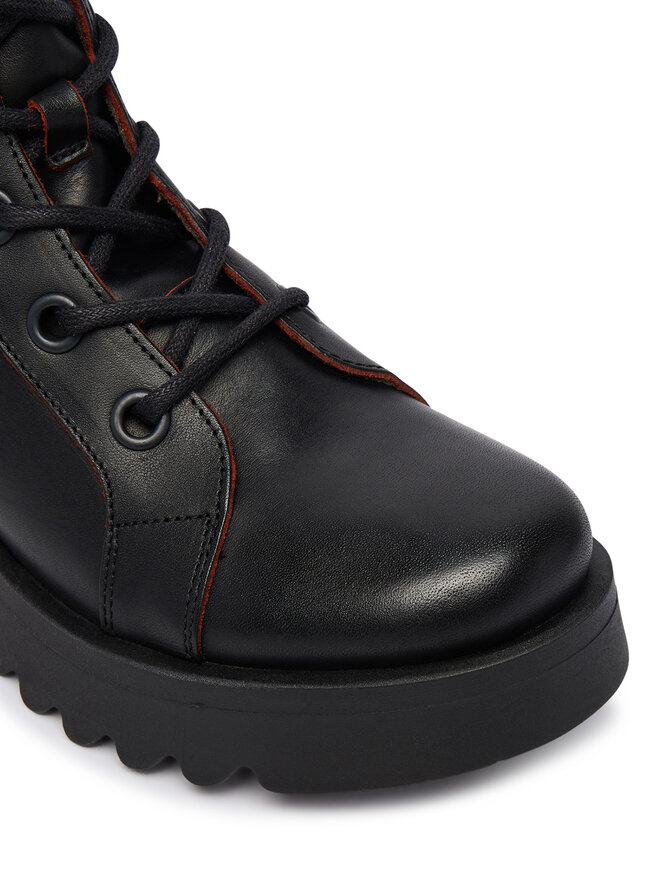 Fly London Schnürschuhe Fly London Metzyfly P144788005 Dunkelrot