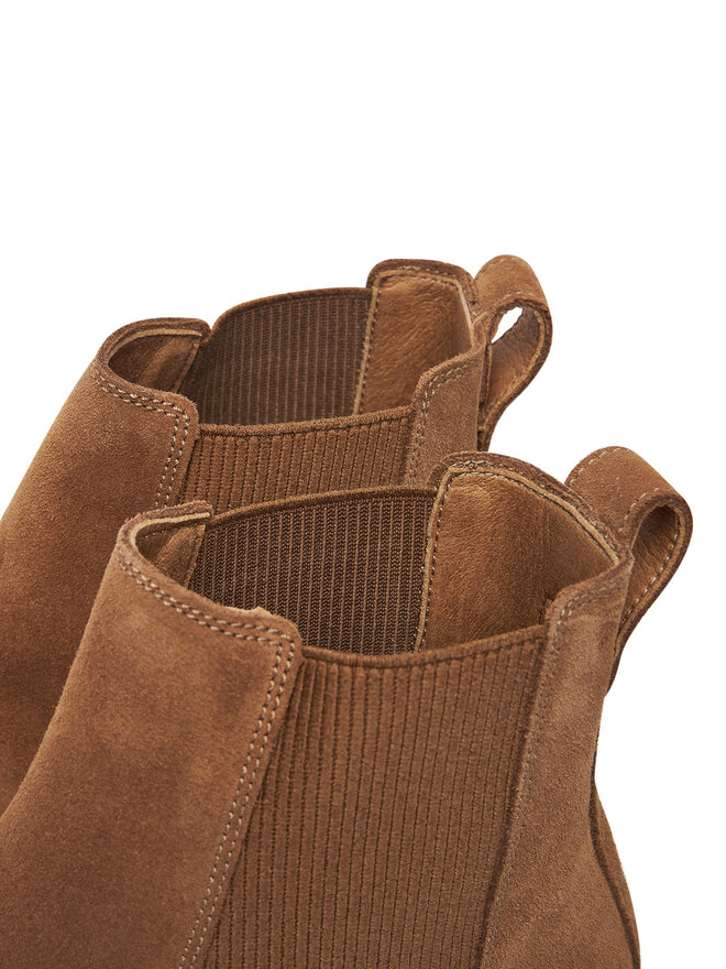 Birkenstock Боти тип челси Birkenstock Highwood Slip On Mid 1030115 Кафяв