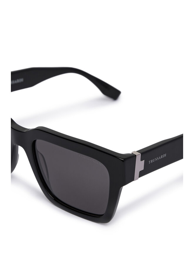 Trussardi Okulary przeciwsłoneczne Trussardi TSM9028 Czarny