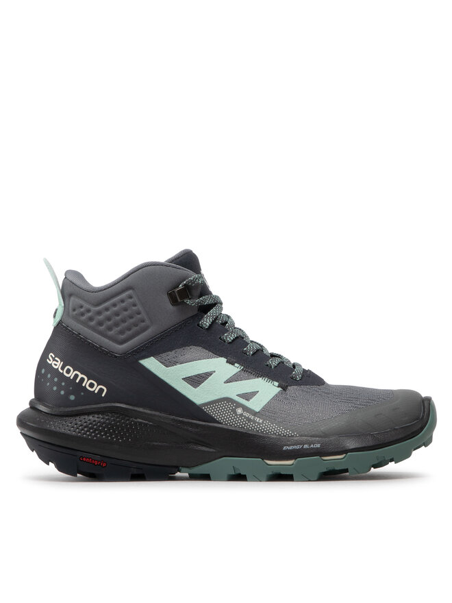 Salomon Παπούτσια πεζοπορίας Salomon Outpulse Mid Gtx W GORE-TEX 470672 20 V0 Γκρι